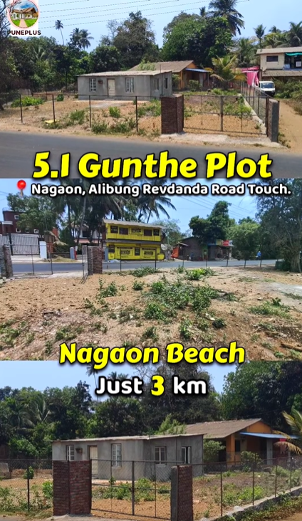 Alibaug-Nagaon - 5.1 Gunthe Agriculture Plot 
