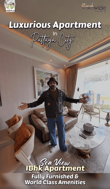 Pratumnak Soi 5-Pattaya - 1 BHK Sea View Luxurious Apartment