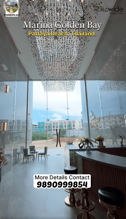 Marina Golden Bay-Pattaya City - 2 BHK Apartment