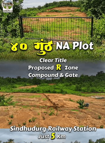 Kudal-Anav Village - 1 Acre NA Plot for Sale