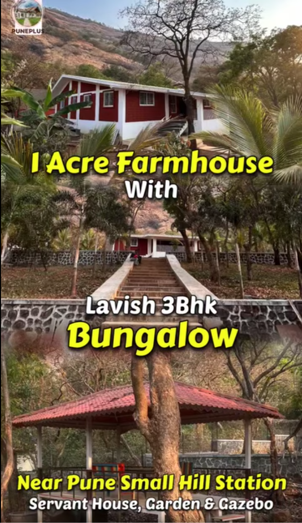 Girivan - One Acre Farmhouse with Lavish 3 BHK