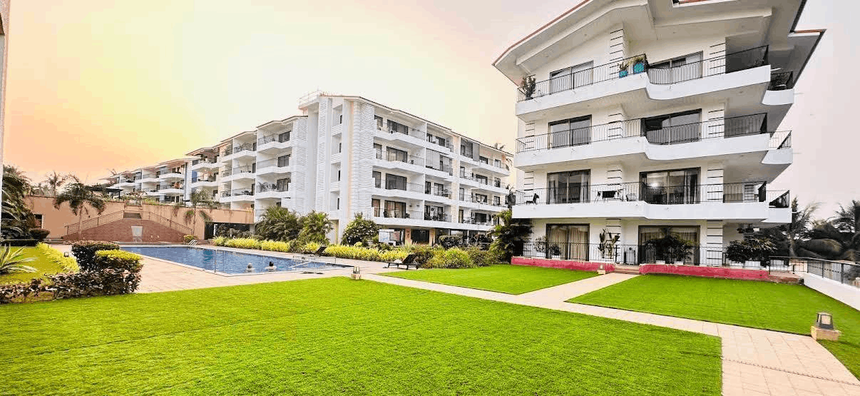 Goa-Calangute - 1 BHK(820 SQFT) Flat for Sale